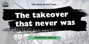 The takeover that never was blog asset