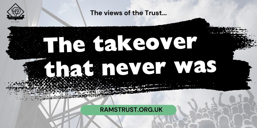 The takeover that never was blog asset